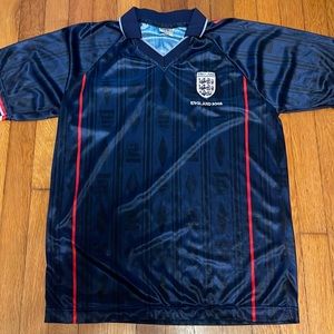 *Vintage England Soccer Jersey
